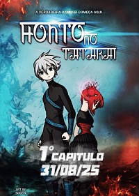 Pôster Oficial Hontō no Tatakai